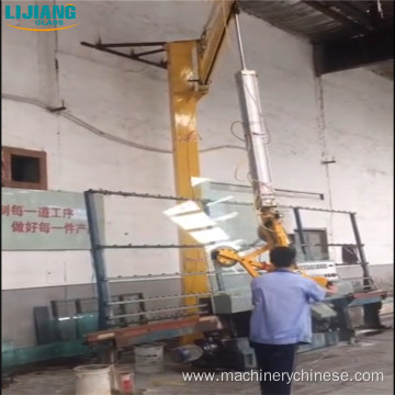 glass loading table machine for glass